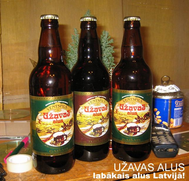 Užavas alus - Labākais alus Latvijā!